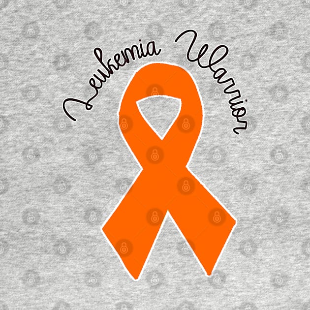 Leukemia Warrior Ribbon by ActivistApparel_